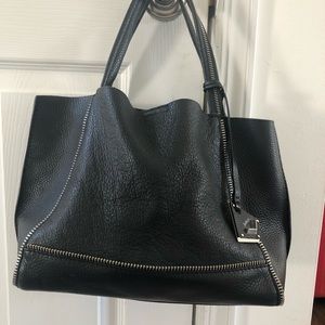 Botkier black leather bag